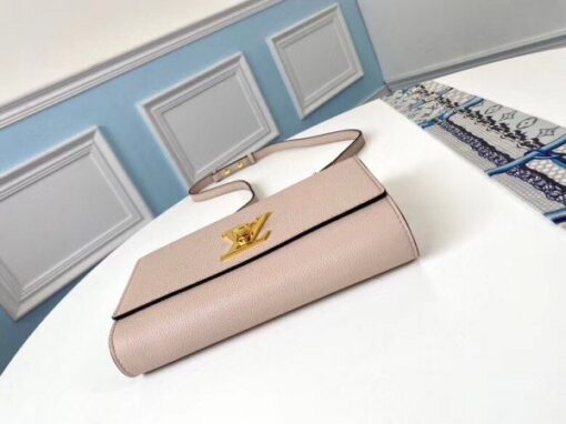 Replica Louis Vuitton Greige Lockme Clutch M56087 BLV692 4