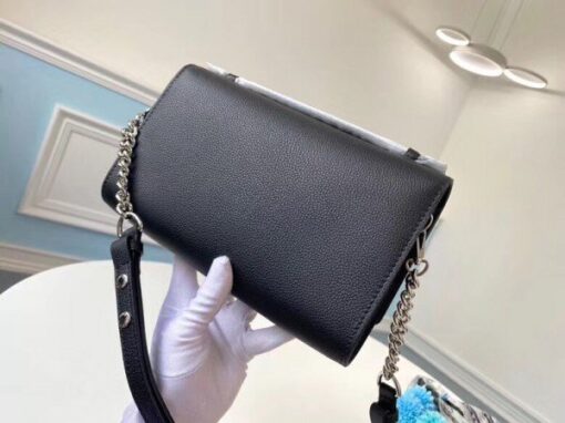 Replica Louis Vuitton Black Lockme Clutch M56087 BLV693 5