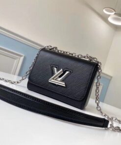 Replica Louis Vuitton Twist Mini Bag Epi Leather M56117 BLV140 2