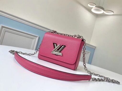 Replica Louis Vuitton Twist Mini Bag Epi Leather M56120 BLV142 2