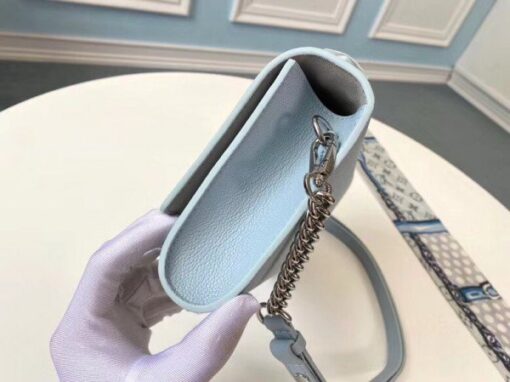 Replica Louis Vuitton Blue Lockme Clutch M56136 BLV694 3