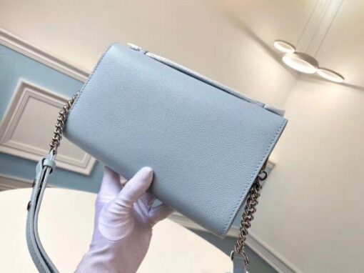 Replica Louis Vuitton Blue Lockme Clutch M56136 BLV694 4