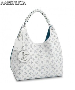 Replica Louis Vuitton Carmel Hobo Bag Mahina Leather M56203 BLV235