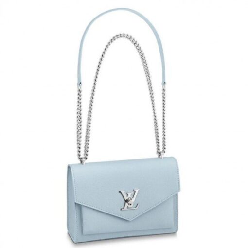 Replica Louis Vuitton Olympe Blue Mylockme BB Bag M56377 BLV798