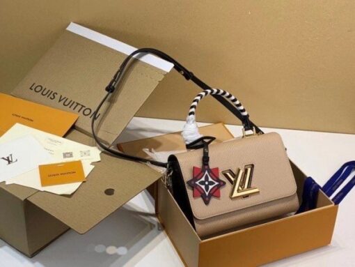 Replica Louis Vuitton LV Crafty Twist MM Bag M56779 BLV175 2