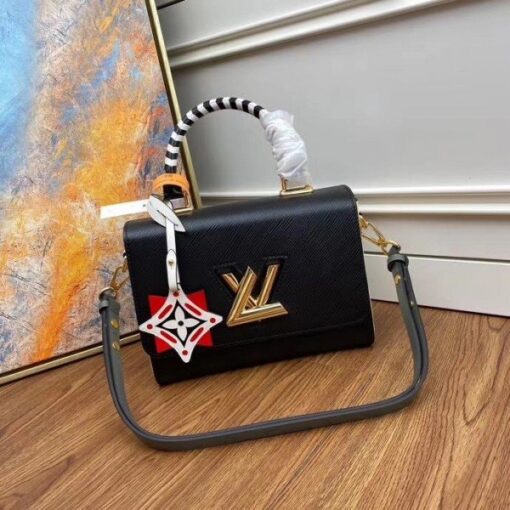 Replica Louis Vuitton LV Crafty Twist MM Bag M56780 BLV176 2