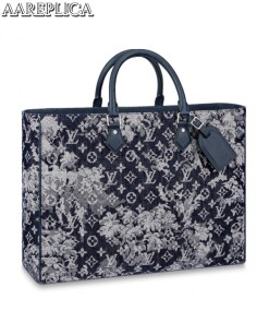 Replica Louis Vuitton Grand Sac Tote Monogram Tapestry M57284 BLV913