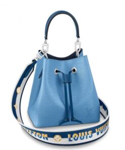 Replica Louis Vuitton Epi Neonoe BB Bag With Jacquard Strap M57691 BLV162