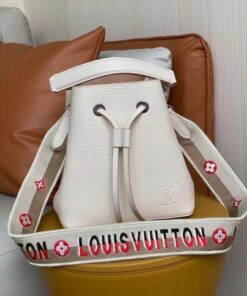 Replica Louis Vuitton Epi Neonoe BB Bag With Jacquard Strap M57693 BLV161 2