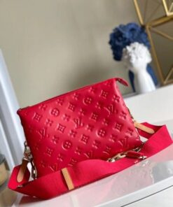 Replica Louis Vuitton Coussin PM Bag Monogram Lambskin M57792 BLV722 2