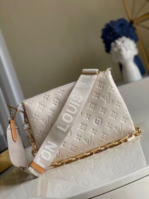 Replica Louis Vuitton Coussin PM Bag Monogram Lambskin M57793 BLV723 2