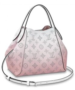 Replica Louis Vuitton Hina PM Bag Gradient Pink Mahina Leather M57858 BLV246