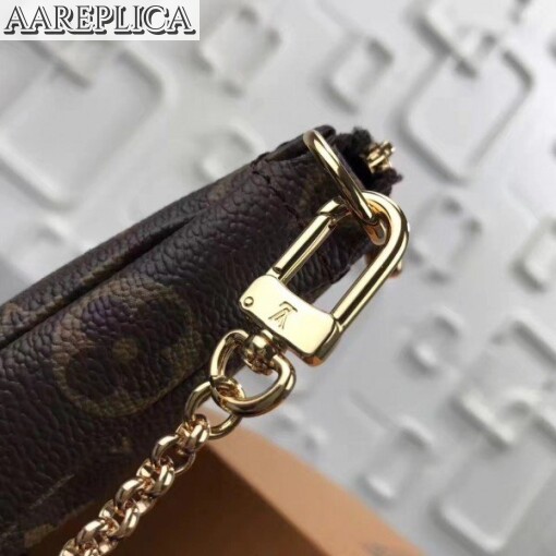 Replica Louis Vuitton Mini Pochette Bag Monogram Canvas M58009 BLV420 6