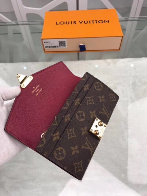 Replica Louis Vuitton Pallas Wallet Monogram Canvas M58413 BLV971 5