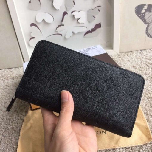 Replica Louis Vuitton Zippy Wallet Mahina Leather M58428 BLV958 2