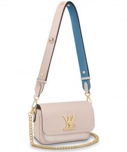 Replica Louis Vuitton Greige Lockme Tender Bag M58554 BLV710