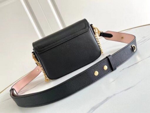 Replica Louis Vuitton Black Lockme Tender Bag M58557 BLV711 3