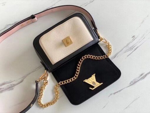 Replica Louis Vuitton Black Lockme Tender Bag M58557 BLV711 8