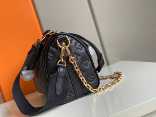 Replica Louis Vuitton Speedy Bandouli??re 22 Bag Monogram Lambskin M58631 BLV707 6