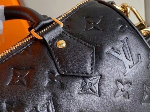 Replica Louis Vuitton Speedy Bandouli??re 22 Bag Monogram Lambskin M58631 BLV707 8