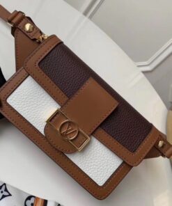 Replica Louis Vuitton Dauphine Bumbag Taurillon M58881 BLV766 2