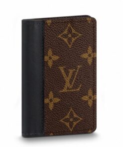 Replica Louis Vuitton Pocket Organizer Monogram Macassar M60111 BLV1095