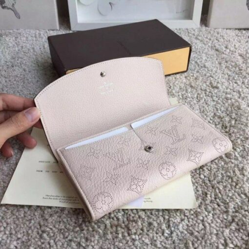 Replica Louis Vuitton Iris Wallet Mahina Leather M60147 BLV968 5