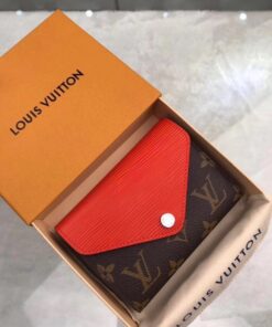 Replica Louis Vuitton Marie Lou Compact Wallet Monogram Canvas M60495 BLV980 2