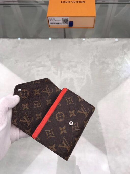 Replica Louis Vuitton Marie Lou Compact Wallet Monogram Canvas M60495 BLV980 3