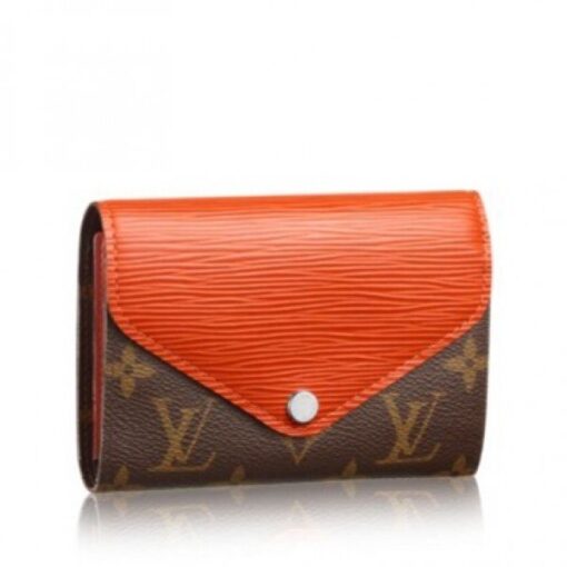 Replica Louis Vuitton Marie Lou Compact Wallet Monogram Canvas M60495 BLV980