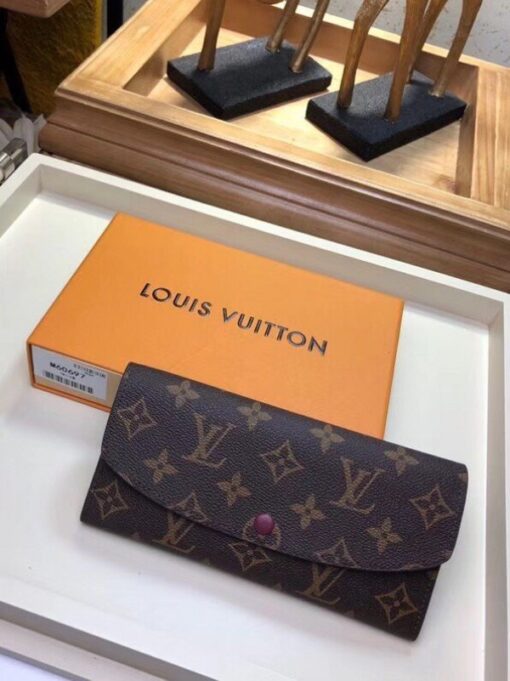 Replica Louis Vuitton Emilie Wallet Monogram Canvas M60697 BLV979 2