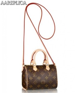 Replica Louis Vuitton Nano Speedy Bag Monogram Canvas M61252 BLV418