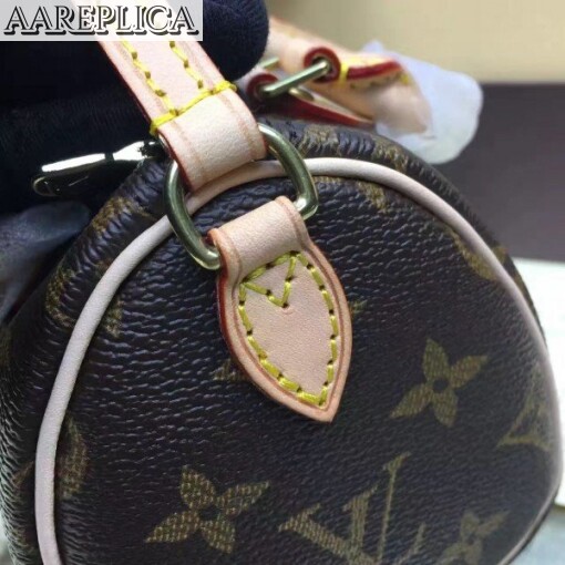 Replica Louis Vuitton Nano Speedy Bag Monogram Canvas M61252 BLV418 4