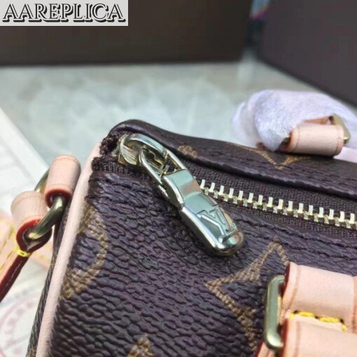 Replica Louis Vuitton Nano Speedy Bag Monogram Canvas M61252 BLV418 6