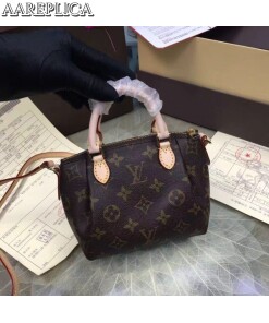 Replica Louis Vuitton Nano Turenne Bag Monogram Canvas M61253 BLV417 2