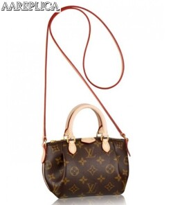 Replica Louis Vuitton Nano Turenne Bag Monogram Canvas M61253 BLV417