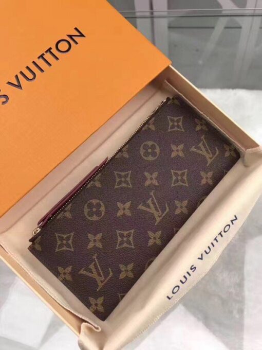 Replica Louis Vuitton Adele Wallet Monogram Canvas M61269 BLV977 2