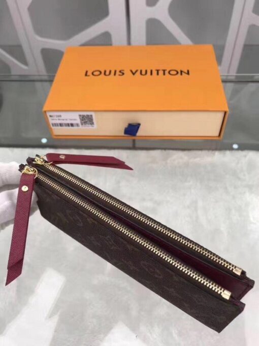 Replica Louis Vuitton Adele Wallet Monogram Canvas M61269 BLV977 8