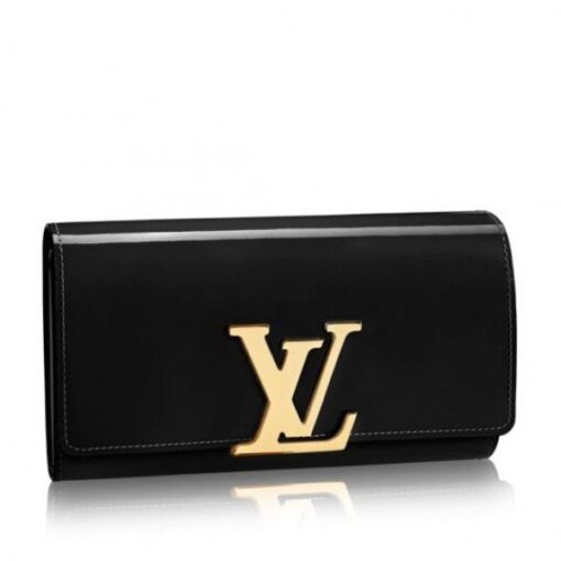 Replica Louis Vuitton Louise Wallet Patent Leather M61316 BLV1004