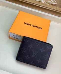 Replica Louis Vuitton Slender Wallet Monogram Eclipse M62294 BLV1099 2