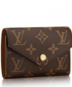 Replica Louis Vuitton Victorine Wallet Monogram Canvas M62472 BLV974