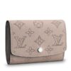 Replica Louis Vuitton Iris Compact Wallet Mahina Leather M62540 BLV964 9