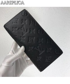 Replica Louis Vuitton Brazza Wallet Monogram Shadow M62900 BLV1114 2