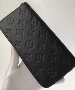 Replica Louis Vuitton Zippy Wallet Vertical Monogram Shadow M62902 BLV1116 2