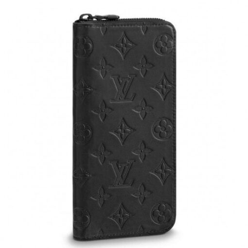 Replica Louis Vuitton Zippy Wallet Vertical Monogram Shadow M62902 BLV1116