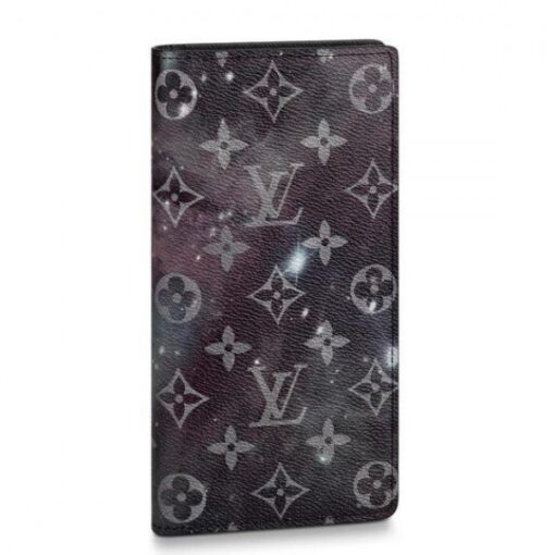 Replica Louis Vuitton Brazza Wallet Monogram Galaxy M63871 BLV1112