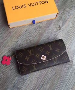 Replica Louis Vuitton Emilie Wallet Monogram Canvas M64202 BLV973 2