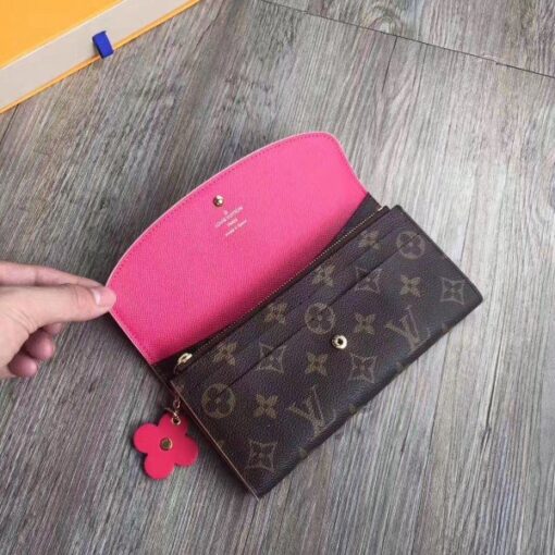 Replica Louis Vuitton Emilie Wallet Monogram Canvas M64202 BLV973 5