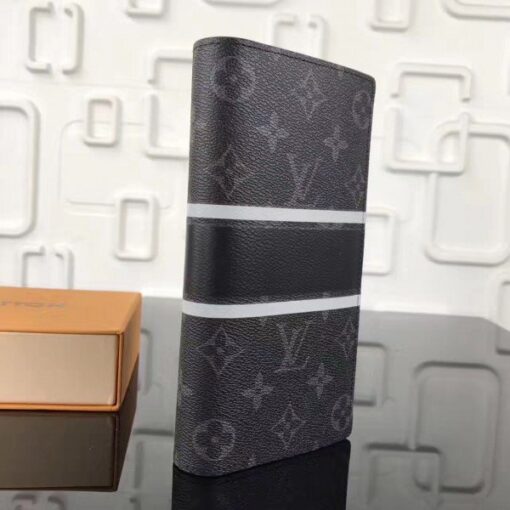 Replica Louis Vuitton Brazza Wallet Monogram Eclipse M64438 BLV1105 3