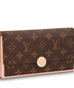 Replica Louis Vuitton Flore Wallet Monogram Canvas M64586 BLV972